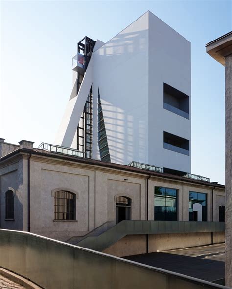 fondazione prada and OMA open 'torre' exhibition .